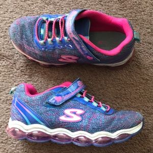 Light up girls Skecher sneakers